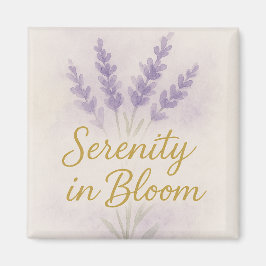 Imán Serenity in Bloom — Magnet 