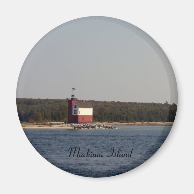 Imán Serie de Isla Mackinac (Frente)
