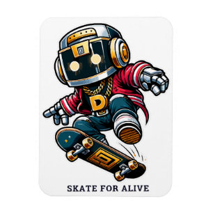 Imán Serie de Skate al Estilo Callejero