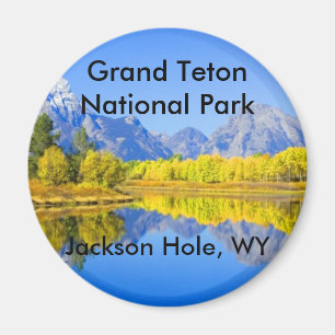 Imán Serie magnífica 1 del parque nacional de Teton