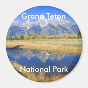 Imán Serie magnífica 7 del parque nacional de Teton