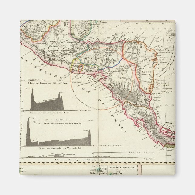Imán Serie volcánica de Guatemala (Frente)