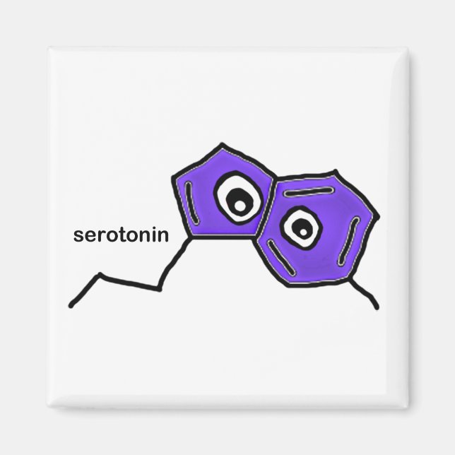 Imán Serotonina Magnet (Frente)