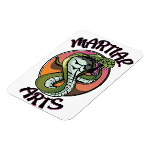 Imán Serpiente de artes marciales
