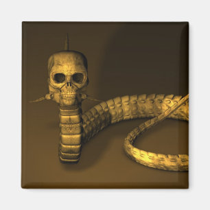 Imán Serpiente de cráneo