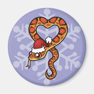 Imán Serpiente de Navidad