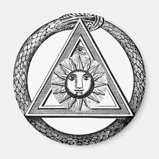 Imán Serpiente Triangle Freemason