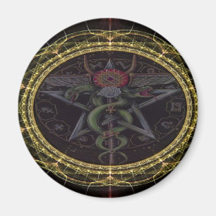 Imán Serpientes Pentagram