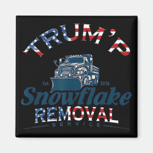 Imán Servicio de eliminación de copos de nieve de Trump