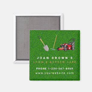 Imán Servicios de Paisajismo Jardinería de Cuidados d