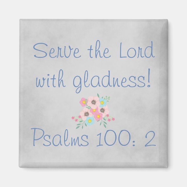 Imán Servir al Señor (Frente)