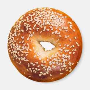 Imán Sesame Bagel