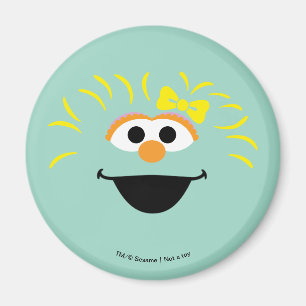 Imán Sesame Street   Arte de la cara de Rosita