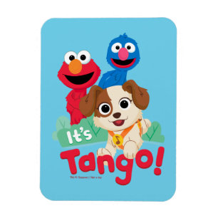 Imán Sesame Street   Es Tango con Elmo y Grover