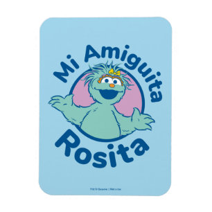 Imán Sesame Street   Mi Amiguita Rosita