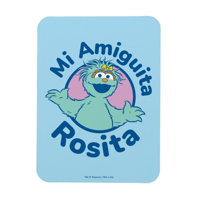 Imán Sesame Street | Mi Amiguita Rosita (Vertical)