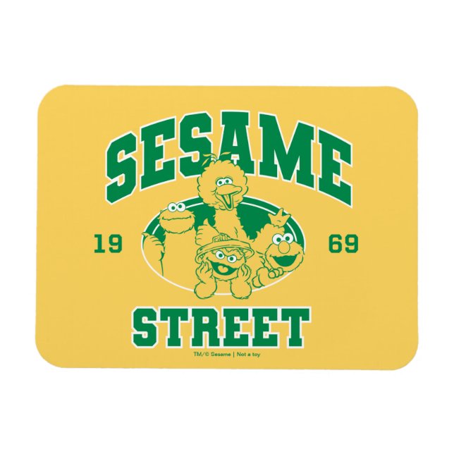 Imán Sesame Street | Vintage 1969 (Horizontal)