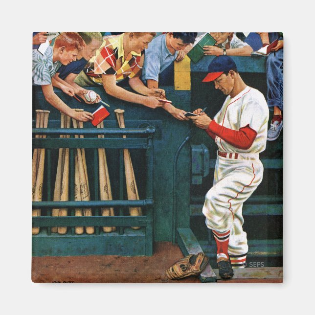 Imán Sesión de Autografo (Frente)