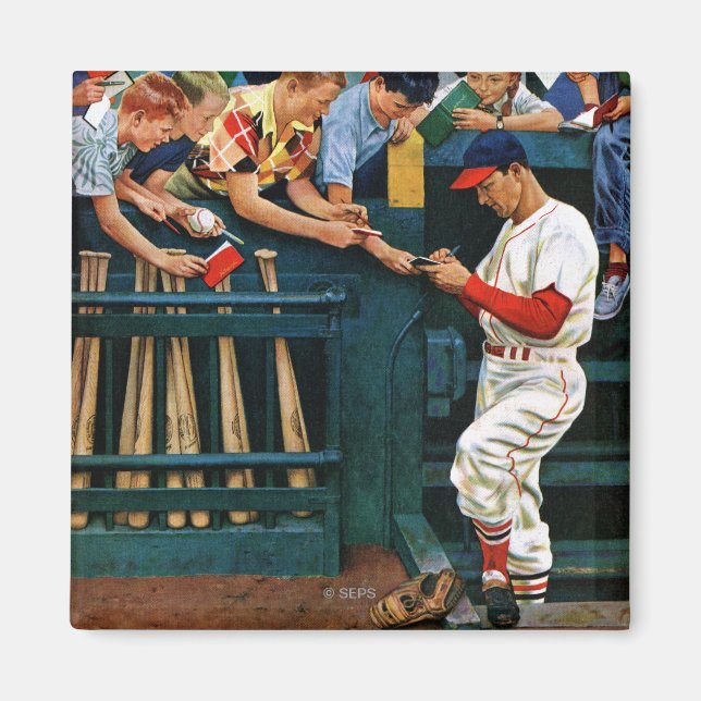 Imán Sesión de Autografo (Frente)