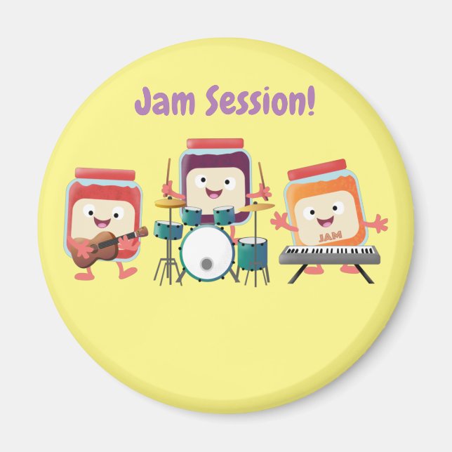 Imán Sesión de improvisación personalizado humor (Frente)