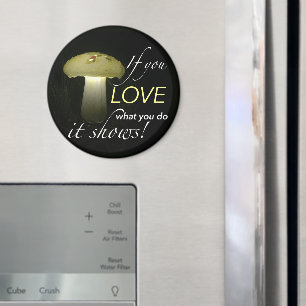 Imán Setas solares brillantes con cita Inspiradora