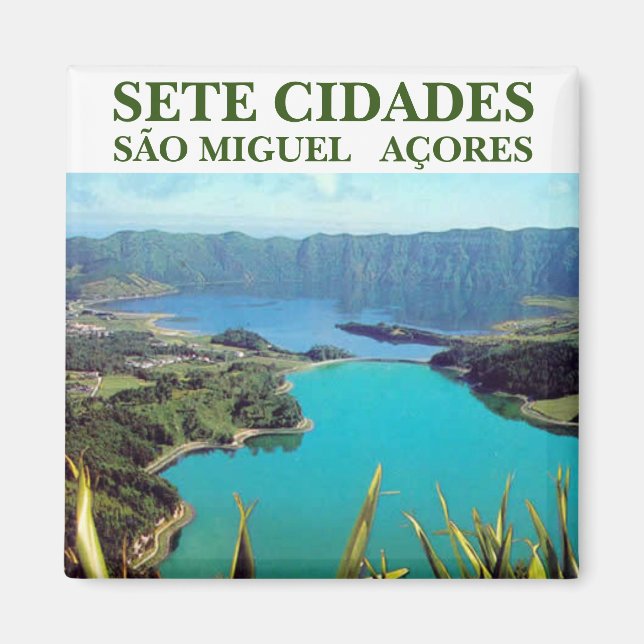 IMÁN SETE CIDADES AÇORES COCINA MAGNET (Frente)