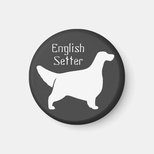 Imán Setter Inglés (Frente)