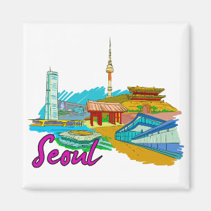 Imán Seul - Korea.png del sur