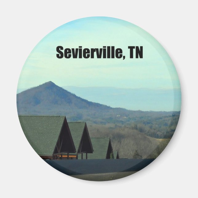 Imán Sevierville, Tennessee (Frente)