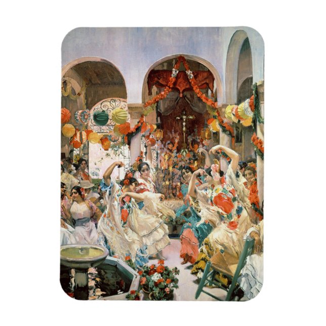 Imán Sevilla (aceite sobre lienzo) (Vertical)