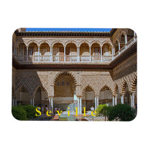 Imán Sevilla. Alcazar. El patio de las doncellas