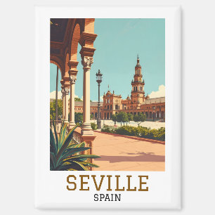 Imán Sevilla retro España Andalucía Arquitectura