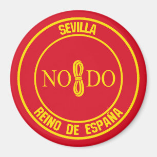 Imán Sevilla Round Emblem
