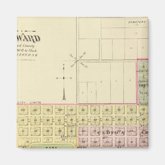 Imán Seward, Nebraska (Frente)