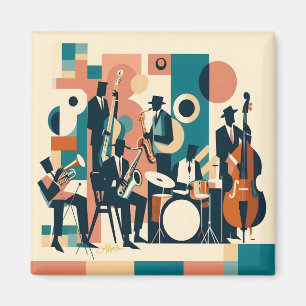 Imán Sexteto de la Era del Jazz de mediados de siglo