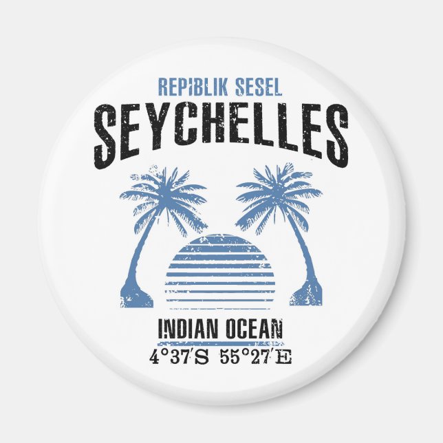Imán Seychelles (Frente)