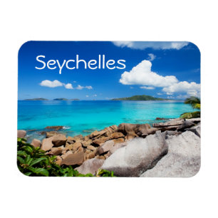 Imán Seychelles. Costa de piedra
