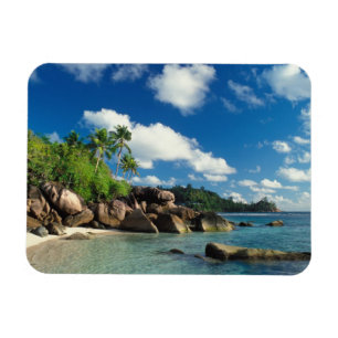 Imán Seychelles, isla de Mahe, bahía de Lazare