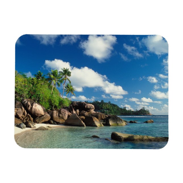 Imán Seychelles, isla de Mahe, bahía de Lazare (Horizontal)