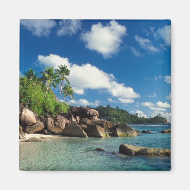 Imán Seychelles, Isla de Mahe, Bahía Lazare (Frente)
