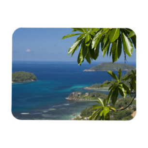 Imán Seychelles, Isla de Mahe. Costa occidental de
