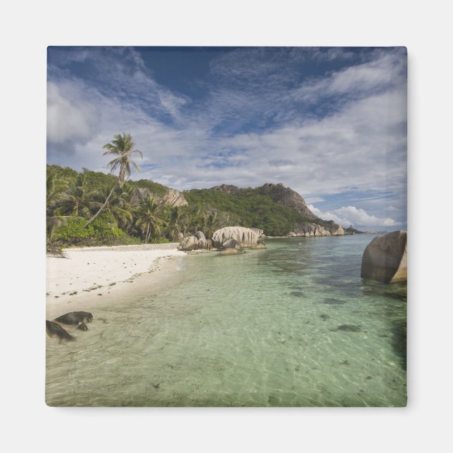 Imán Seychelles, isla La Digue, L'Union Estate 2 (Frente)