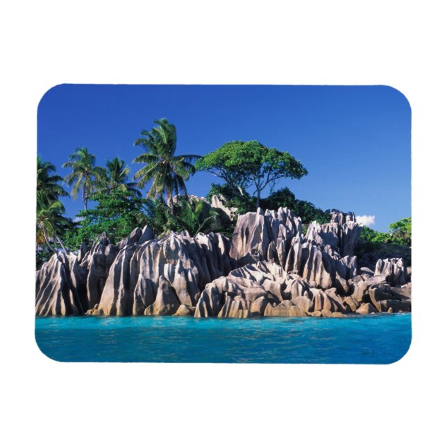 Imán Seychelles. Islote St. Pierre (cerca de Praslin (Horizontal)