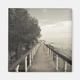 Imán Seychelles, la isla de Praslin, Anse Bois de Rosa,