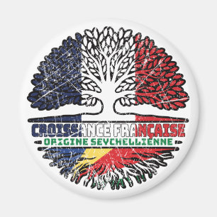 Imán Seychelles Seychellois Francés Francia Raíces del