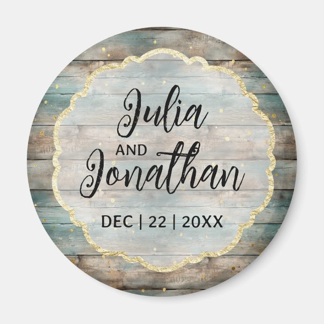 Imán Shabby Chic Pastel Wood (Frente)