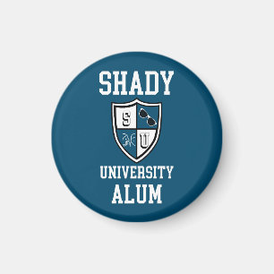 Imán Shady University Alum grad chismes gafas de sol az