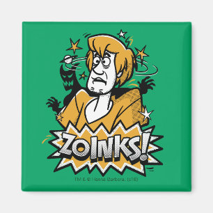 Imán Shaggy "¡Zoinks!" Gráfico de semitono