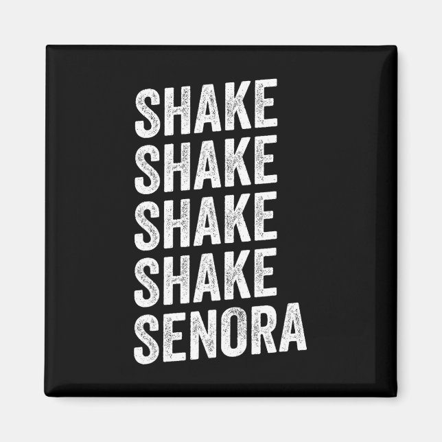 Imán Shake Senora Halloween (Frente)