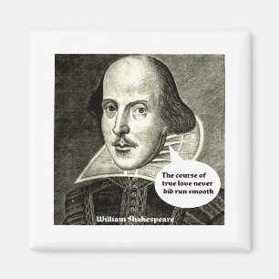 Imán Shakespeare-cita el curso del amor de los di